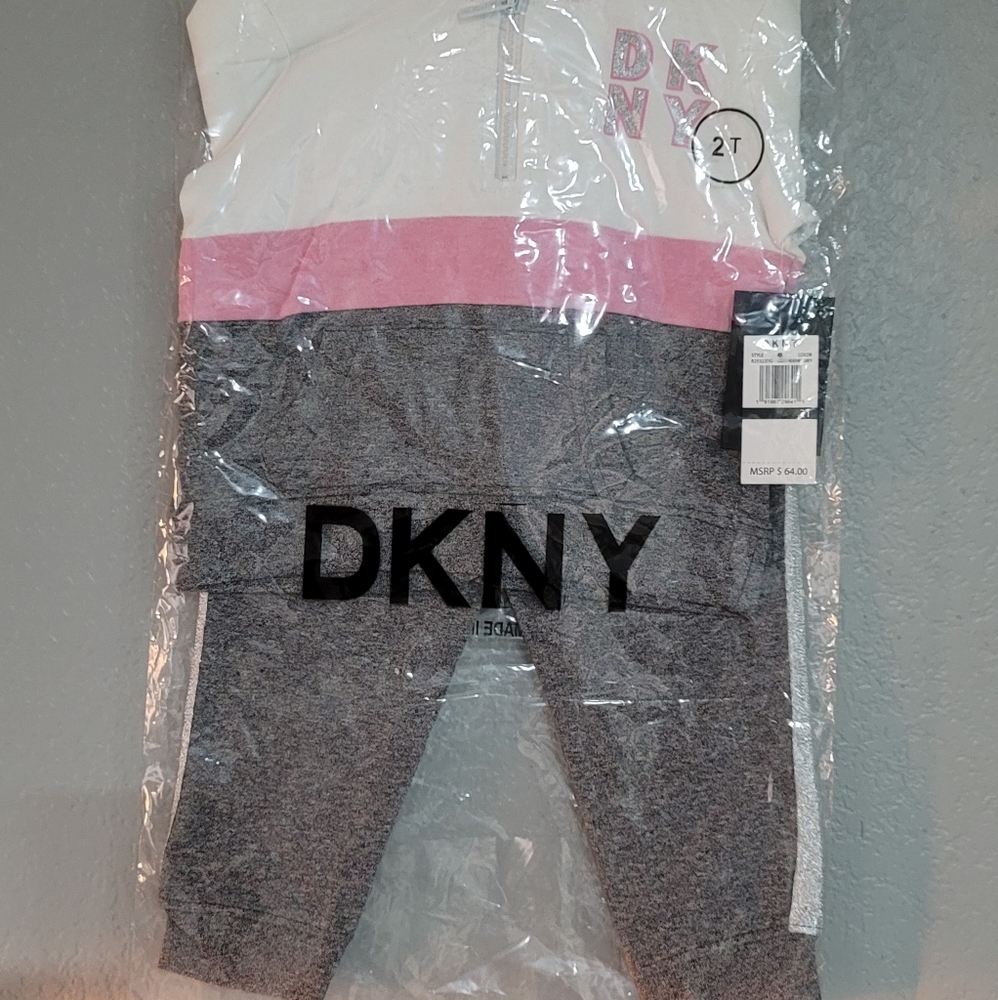 Dkny girls sweater set